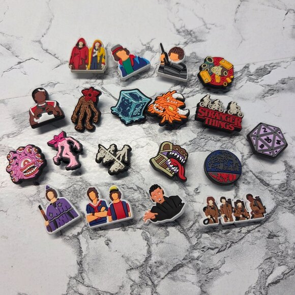 Stranger Things Croc / Shoe Charms Bundle of 19 - Picture 3 of 3